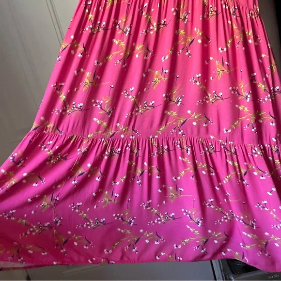 kos resort dress Kos Resort Floral Midi Dress Size XS EUC
